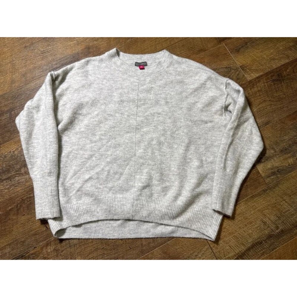 Cozy Heather Gray Sweater Size Small Vince Camuto